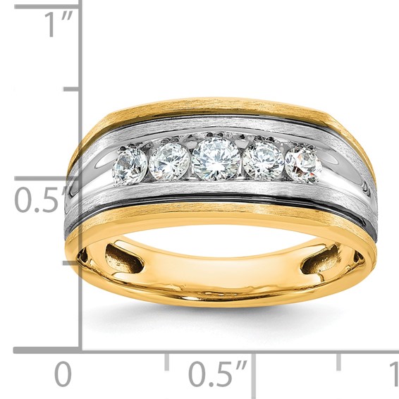 Gold Men's Diamond Rings