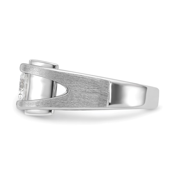 10kw IBGoodman Men's Polished & Satin Lab Grown VS/SI+ G+ Dia Ring