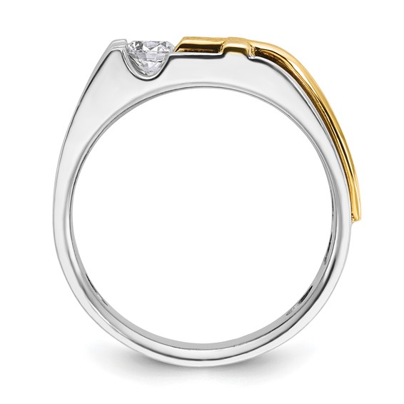 Men's Diamond Cross Rings