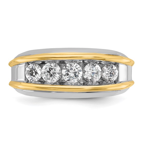 Gold Men's Diamond Rings