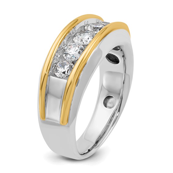 Gold Men's Diamond Rings