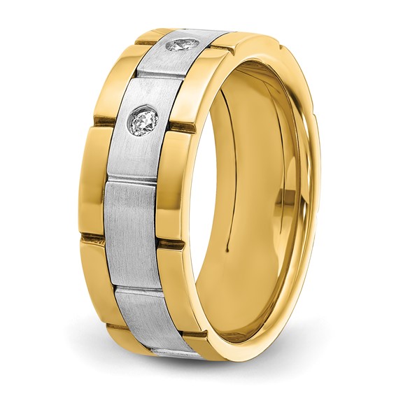 14k Lab Grown Diamond Mens Ring