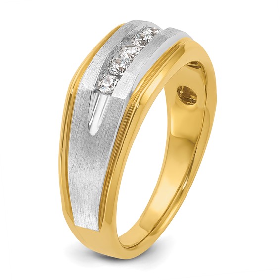 Gold Men's Diamond Rings