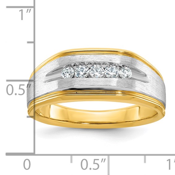 Gold Men's Diamond Rings