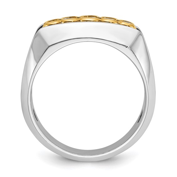 Gold Men's Diamond Rings