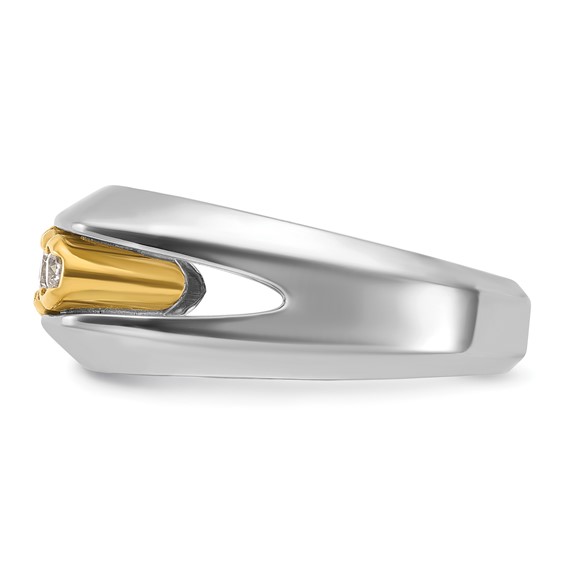 Gold Men's Diamond Rings