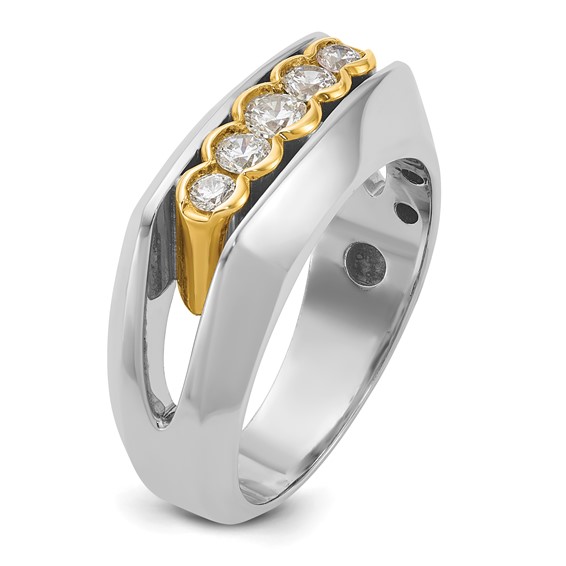Gold Men's Diamond Rings