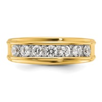 IBGoodman 14K Yellow Gold Polished Men's Ring Mounting view 4