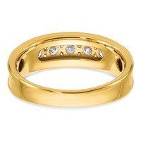 IBGoodman 14K Yellow Gold Polished Men's Ring Mounting view 5