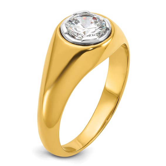 Gold IBGoodman Diamond Mens Rings