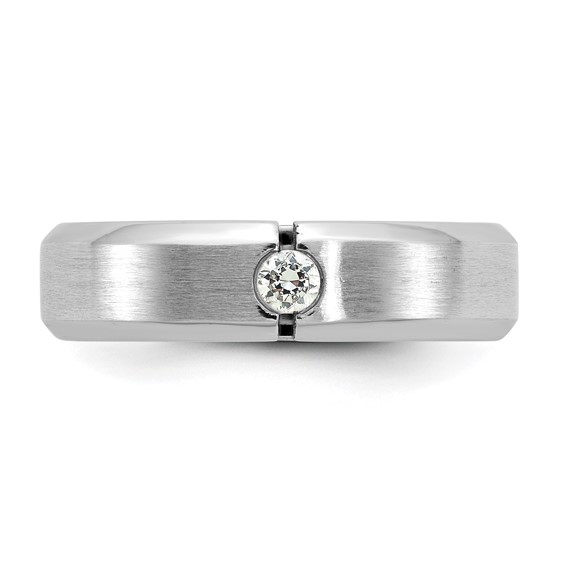 14kw IB Goodman Mens Satin Diamond Ring Mounting