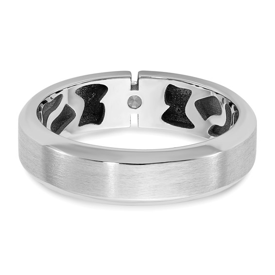 14kw IB Goodman Mens Satin Diamond Ring Mounting