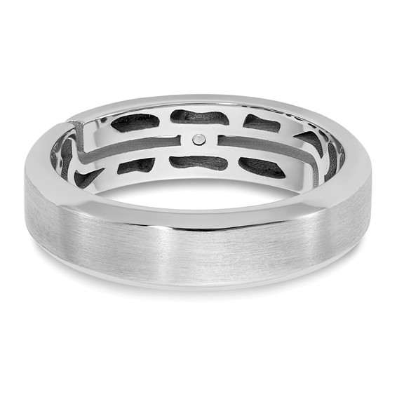 14kw IB Goodman Mens Satin Diamond Ring Mounting