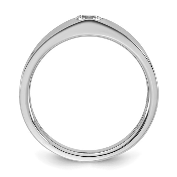 14kw IB Goodman Mens Polished Diamond Ring Mounting