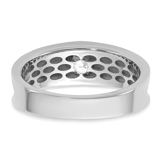 14kw IB Goodman Mens Polished Diamond Ring Mounting