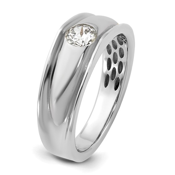 14kw IB Goodman Mens Polished Diamond Ring Mounting