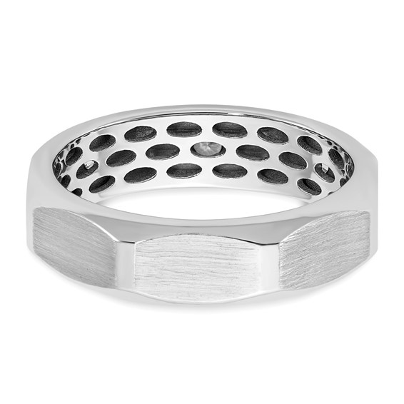 14kw IB Goodman Mens Satin Diamond Ring Mounting