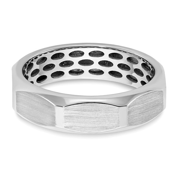 14ktt IB Goodman Mens Satin Diamond Ring Mounting