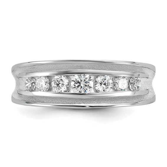 Gold Men's 7 Stone Diamond Ring