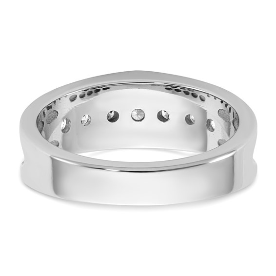 Gold Men's 7 Stone Diamond Ring