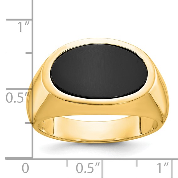 GTS Yellow/ONYX RING  (SOLID)