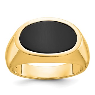 GTS Yellow/ONYX RING  (SOLID)