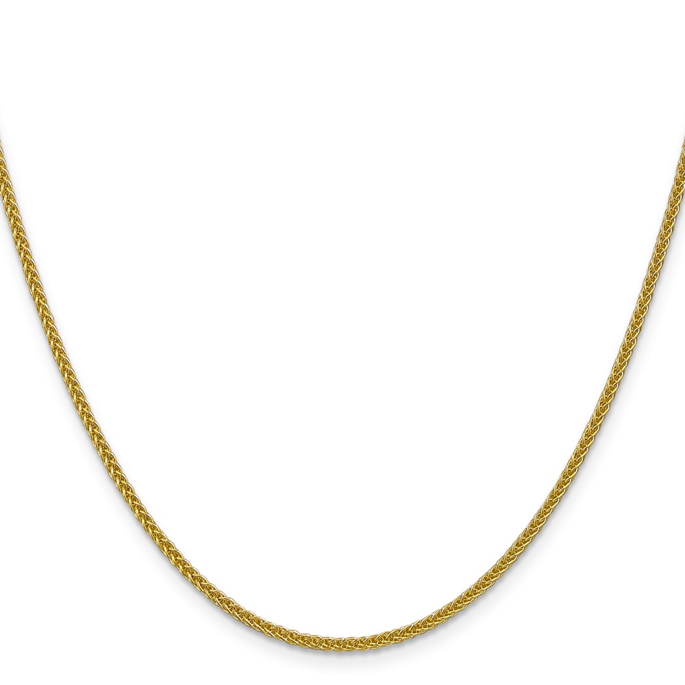 14K 20 inch 2mm Semi-Solid 3-Wire Wheat with Lobster Clasp Chain (BC127-20)