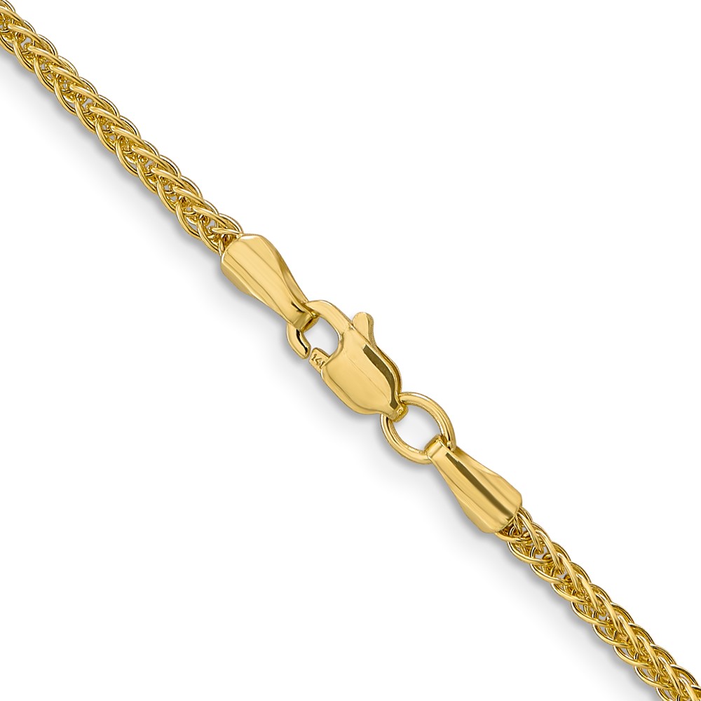 14K 20 inch 2mm Semi-Solid 3-Wire Wheat with Lobster Clasp Chain (BC127-20)