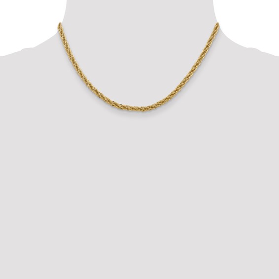 Gold (14K) Semi-Solid Diamond-cut Chain