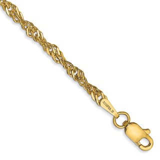 Gold (14K) Lightweight Singapore Chain
