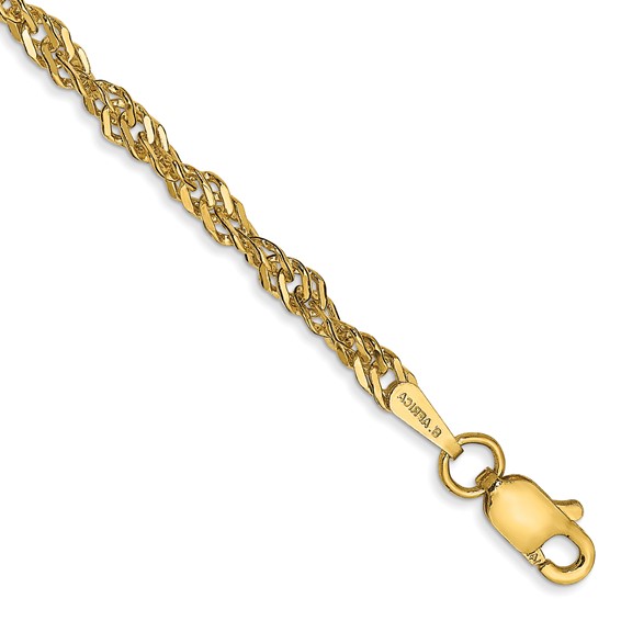 Gold (14K) Lightweight Singapore Chain