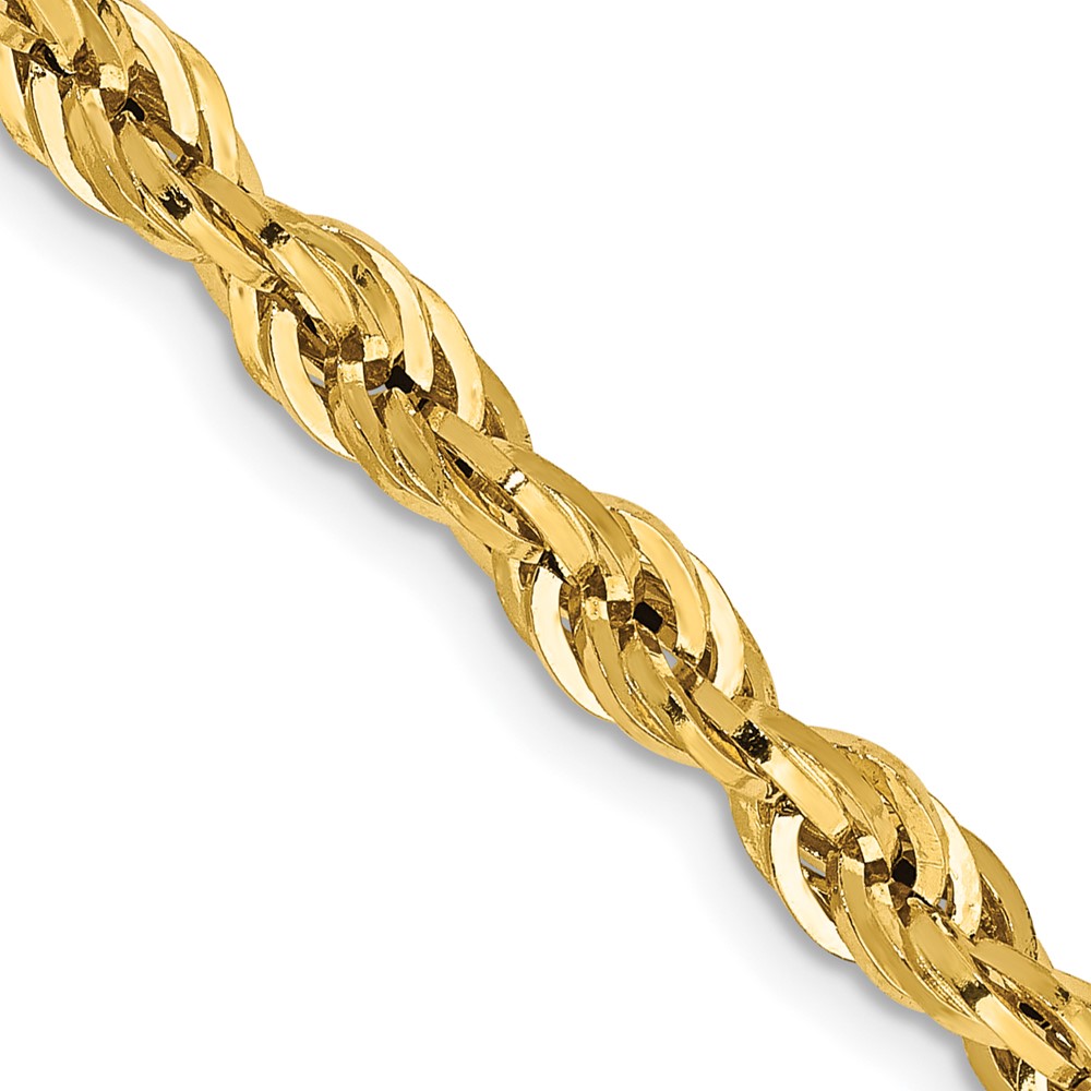 14K 16 inch 4.25mm Semi Solid Rope with Lobster Clasp Chain (BC168-16)