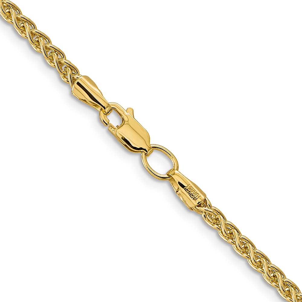 14K 20 inch 2.75mm Semi-Solid Wheat with Lobster Clasp Chain (BC171-20)