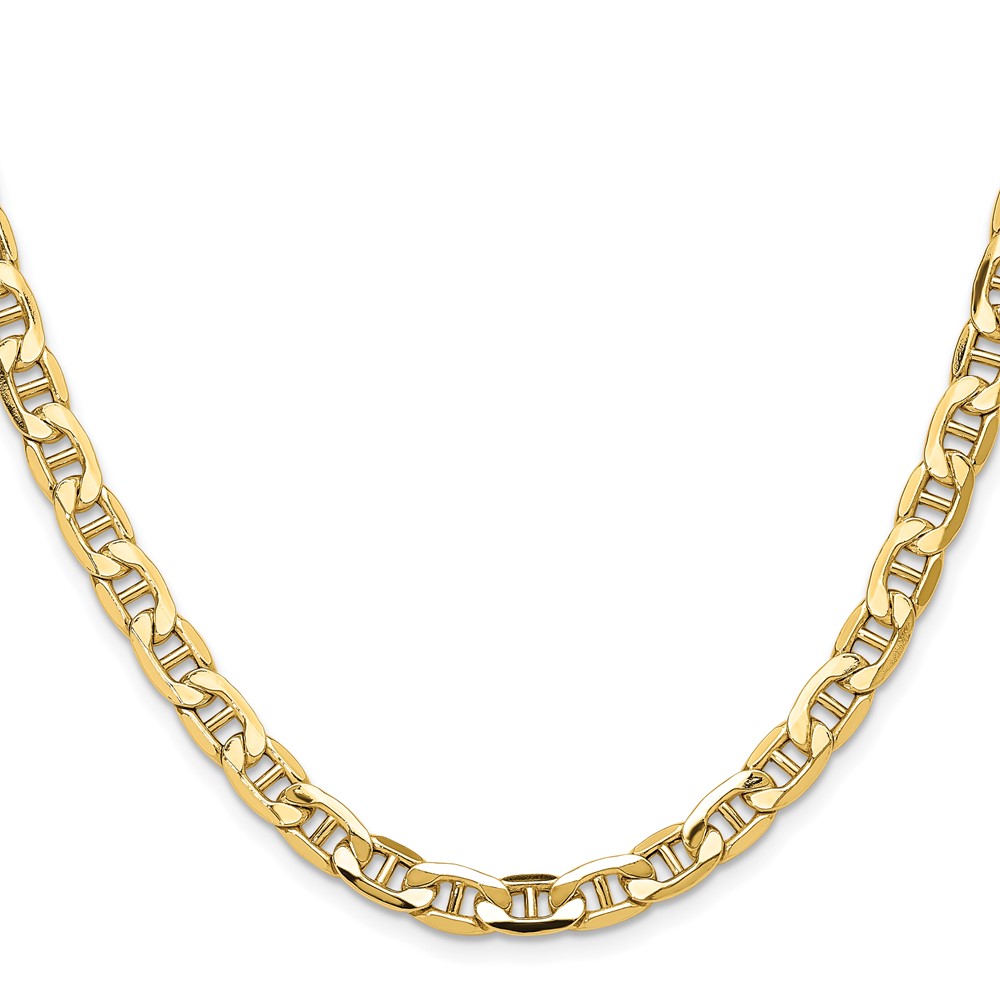 14k 6.25mm Semi-Solid Anchor Chain (BC196-24)