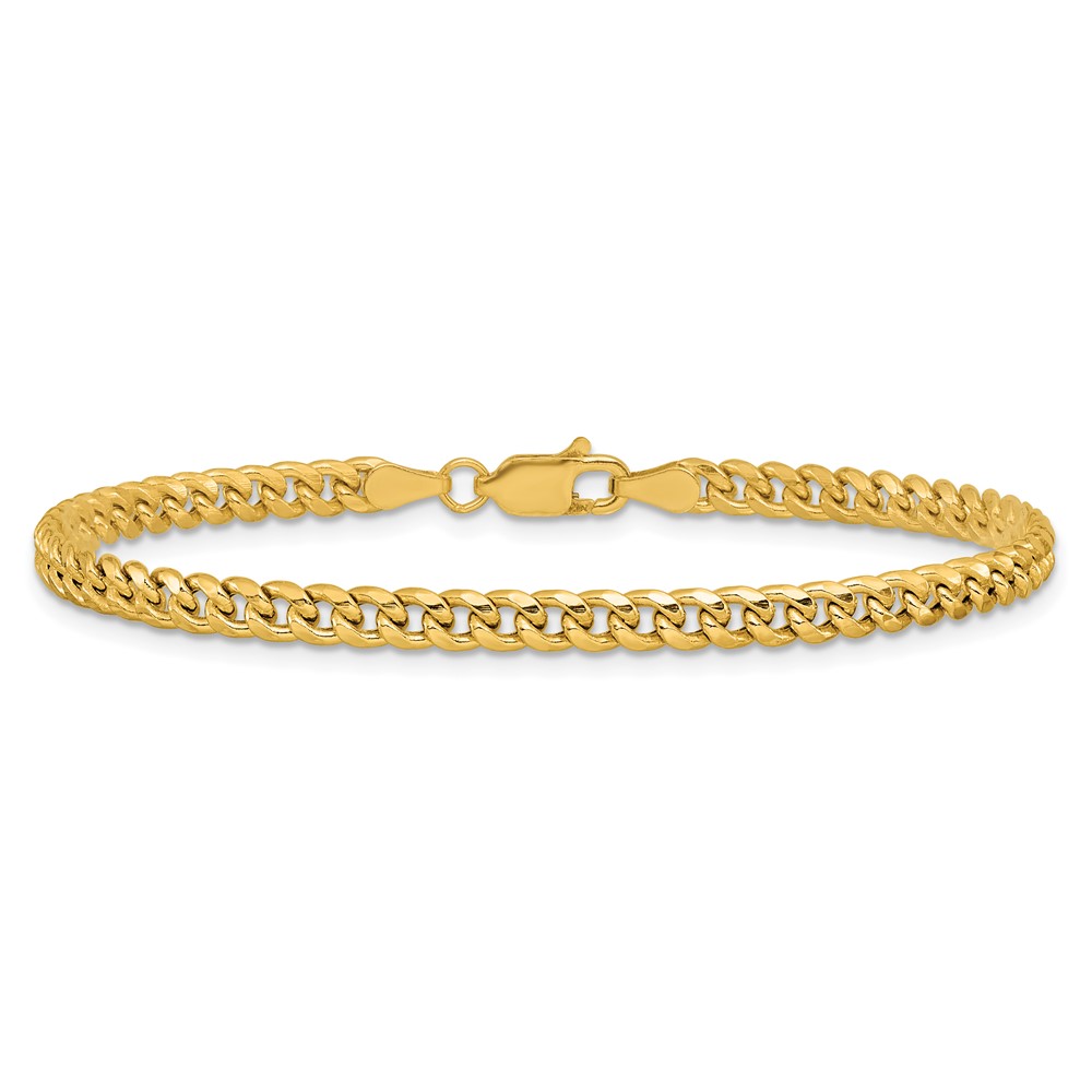 14k 3.5mm Semi-Solid Miami Cuban Chain (BC199-7)