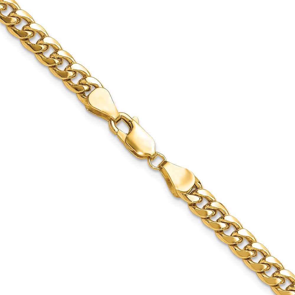 14k 5.25mm Semi-Solid Miami Cuban Chain (BC201-18)