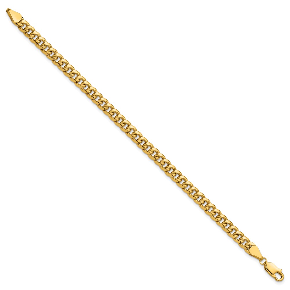14k 5.25mm Semi-Solid Miami Cuban Chain (BC201-8)