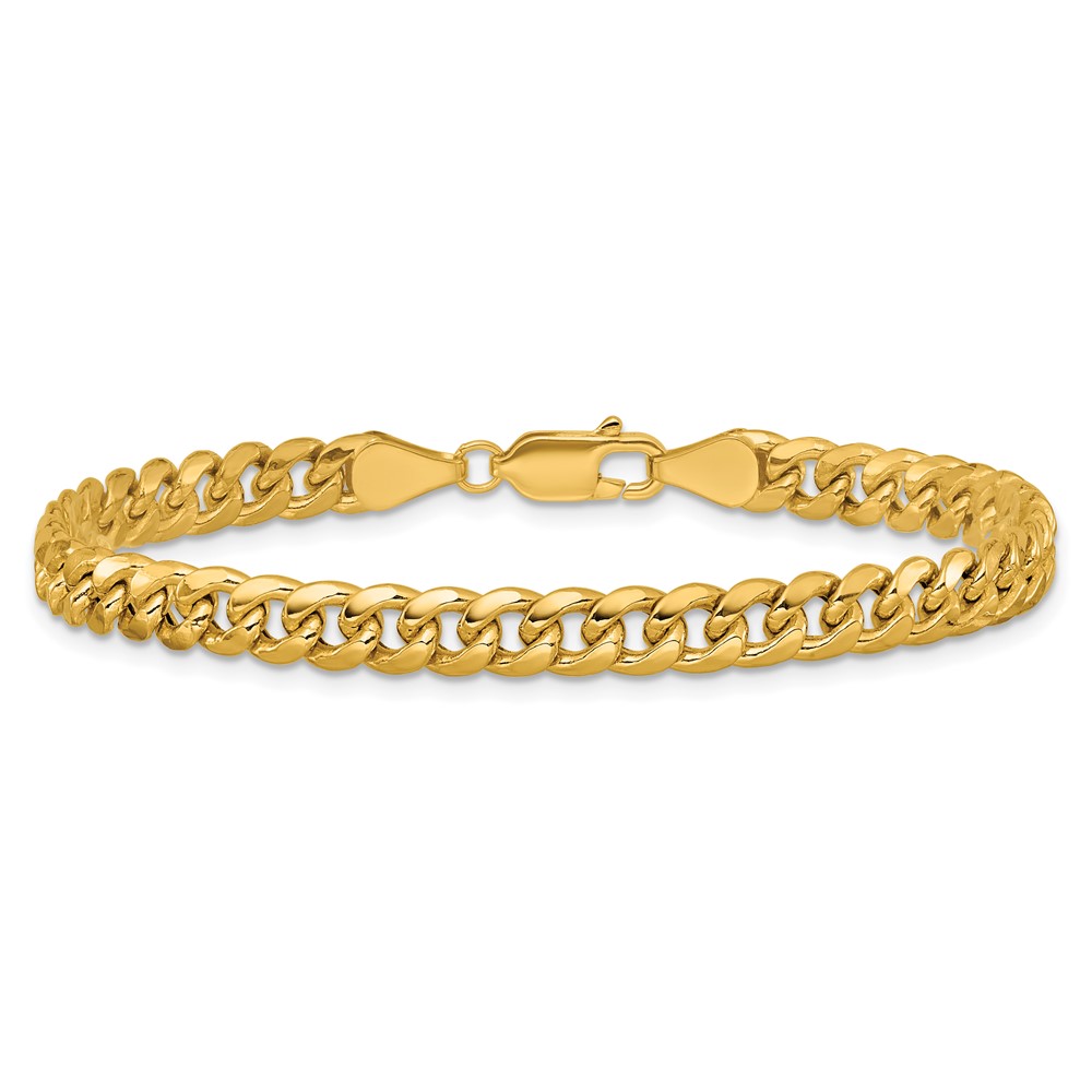 14k 5.25mm Semi-Solid Miami Cuban Chain (BC201-8)