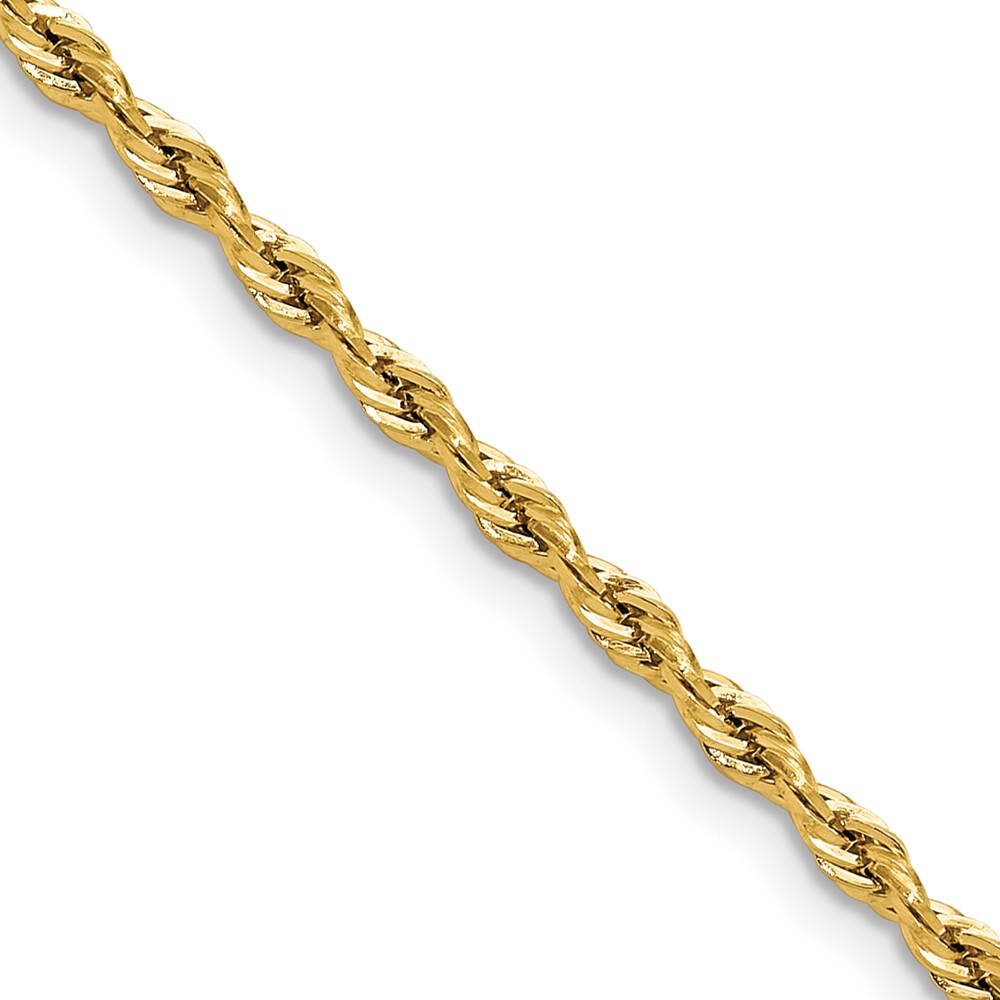14ky 2.5mm Semi-Solid Rope Chain (BC202-18)