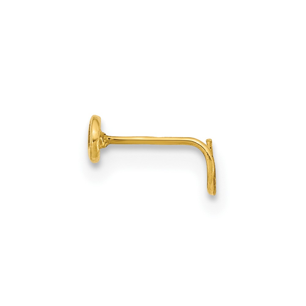 14K 22 Gauge Infinity Nose Ring Body Jewelry (BD163)