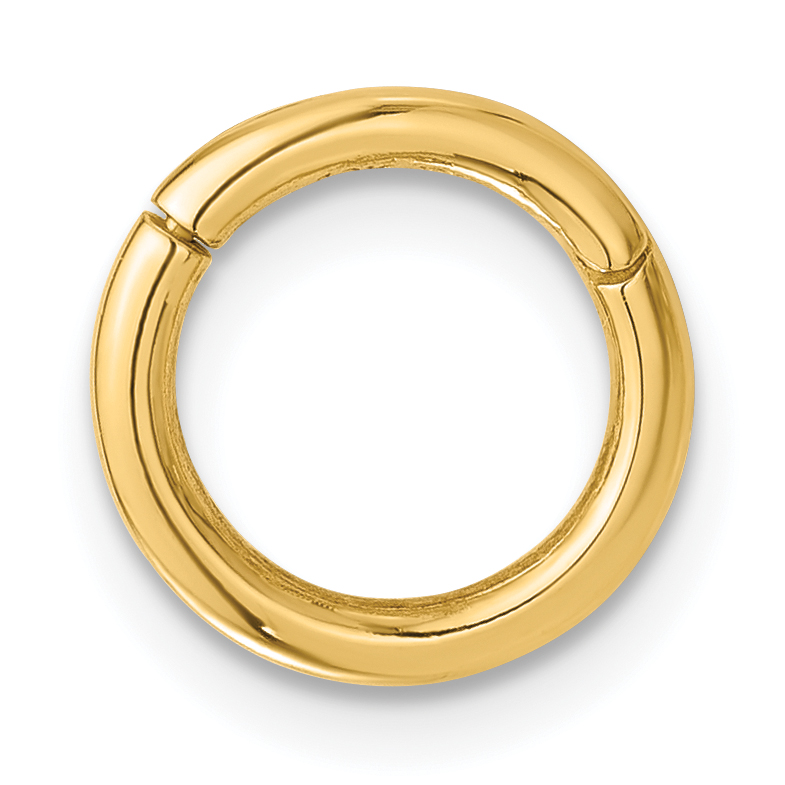 14K 14 Gauge Hinged Hoop Cartilage Body Jewelry (BD265)