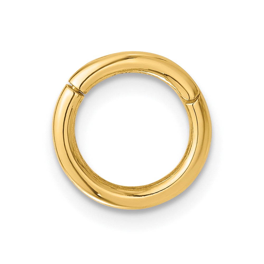 14K 14 Gauge Hinged Hoop Cartilage Body Jewelry (BD265)