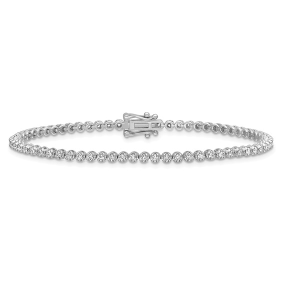 Lab Grown Diamond Tennis Bracelets