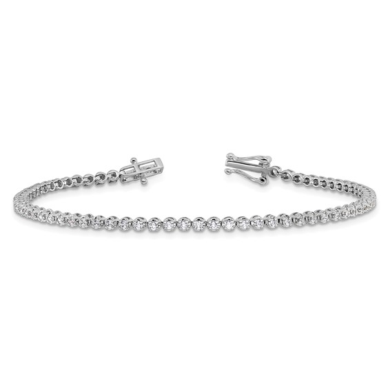 Lab Grown Diamond Tennis Bracelets