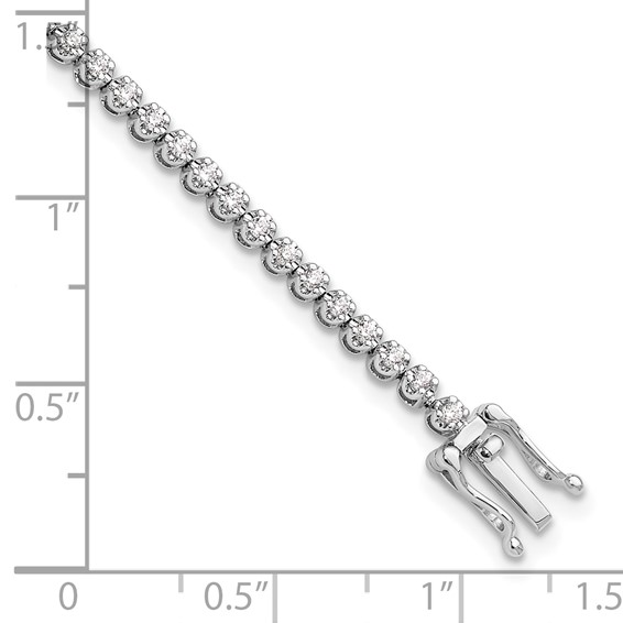 Lab Grown Diamond Tennis Bracelets