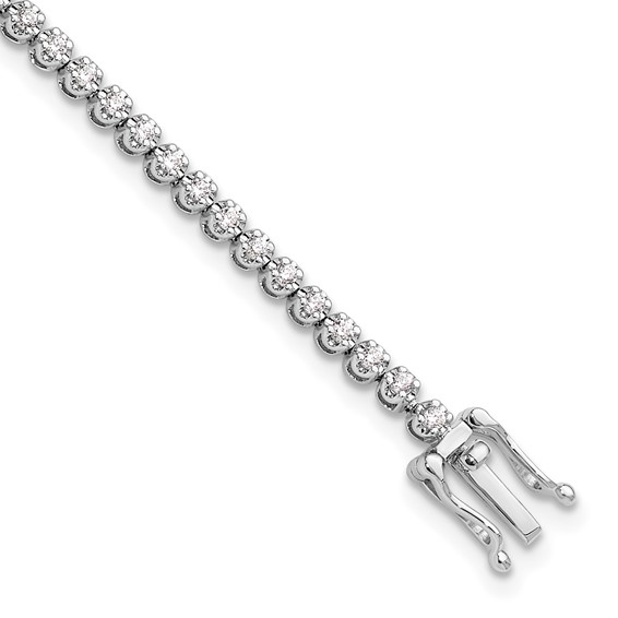 Lab Grown Diamond Tennis Bracelets