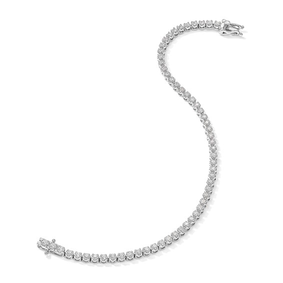 Lab Grown Diamond Tennis Bracelets
