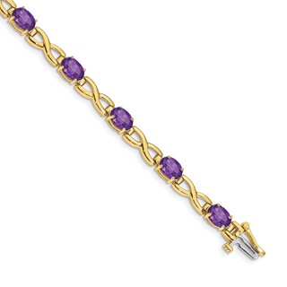 Gold Gemstone Bracelets