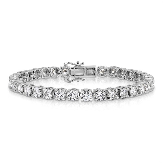 Lab Grown Diamond Tennis Bracelets