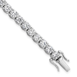 Lab Grown Diamond Tennis Bracelets